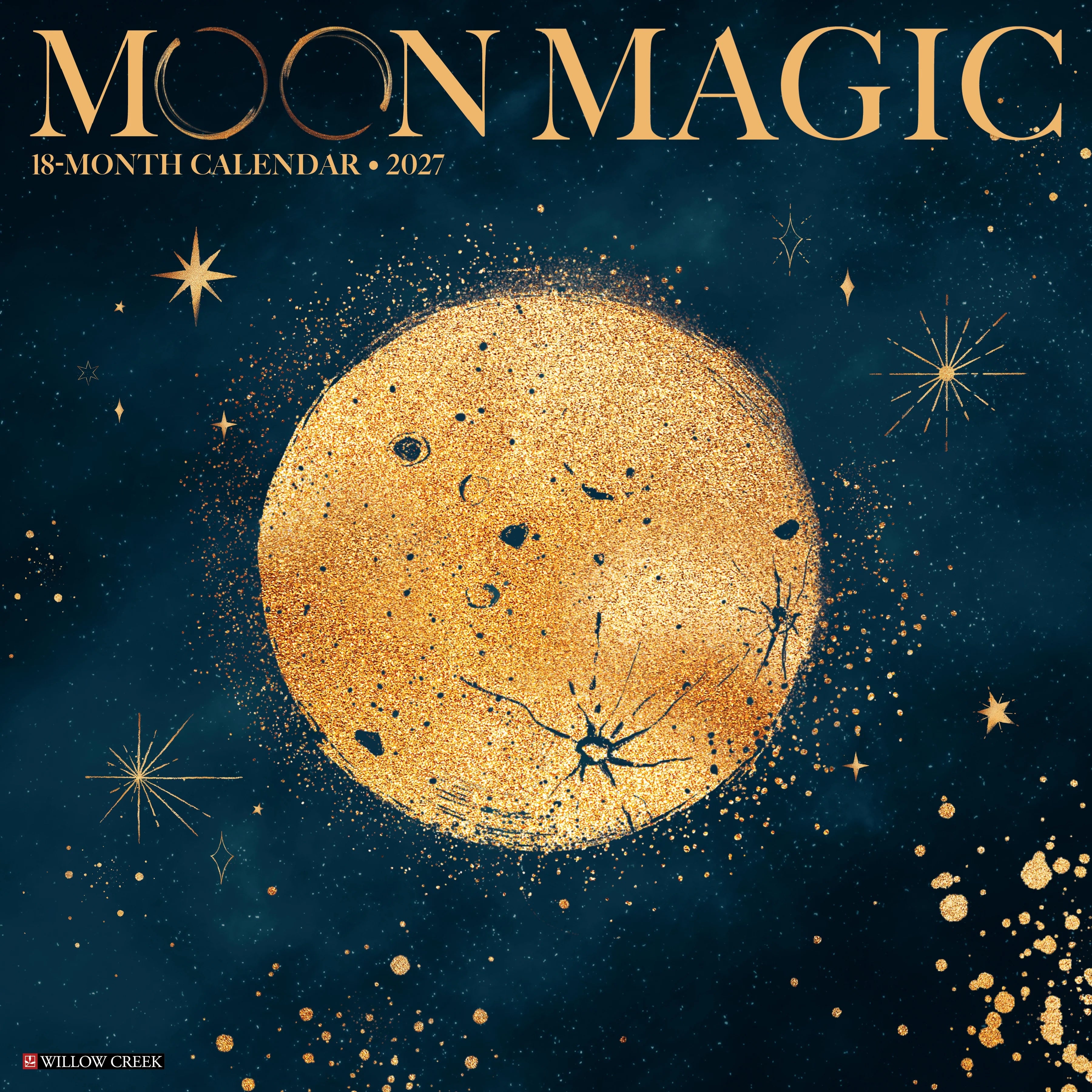 2027 Moon Magic Wall Calendar 12X12 20 9781549261305