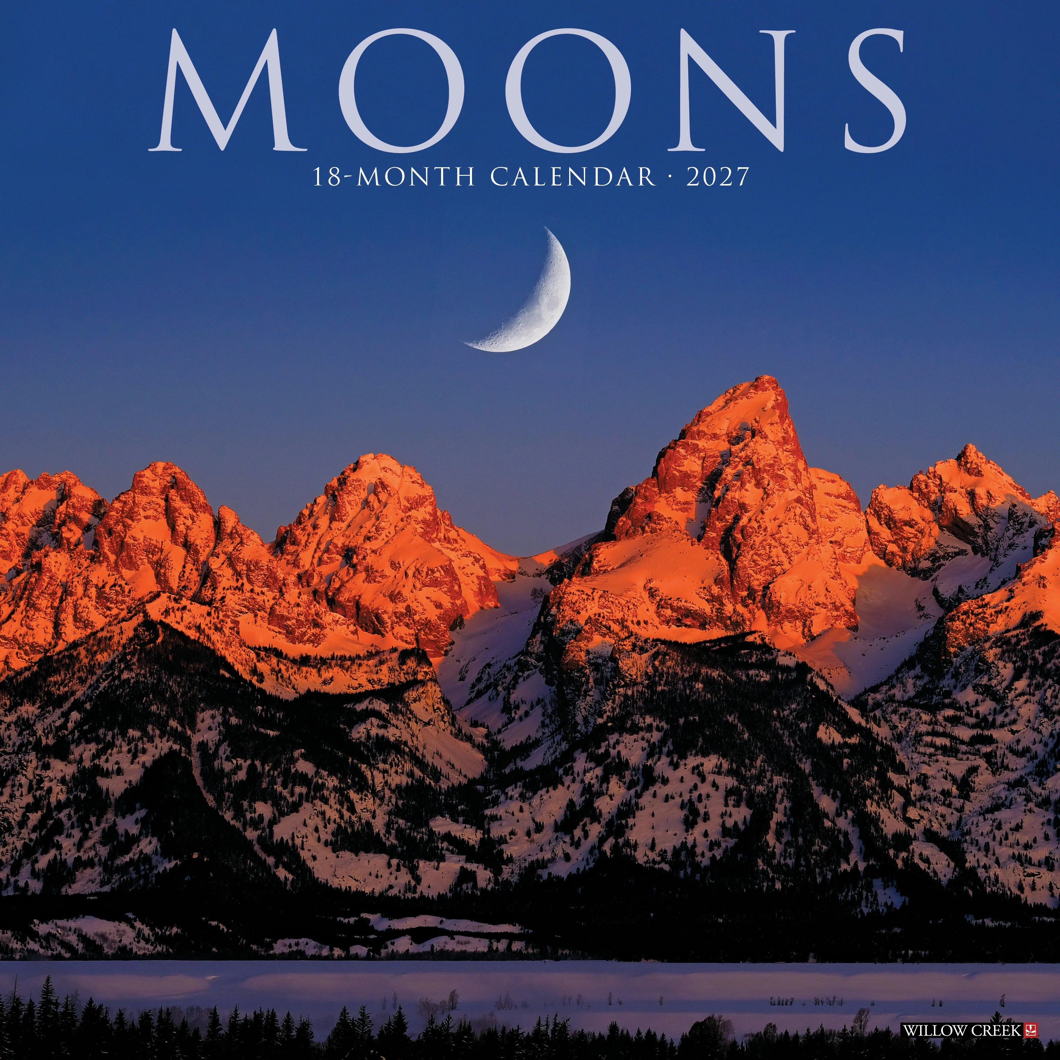 2027 Moons Wall Calendar 12X12 20 9781549261312