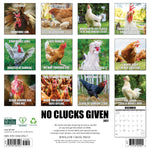 2027 No Clucks Given Wall Calendar 12X12 20 9781549261527_589104a0-4bc7-447c-8462-ffa7a8f02139