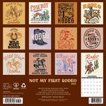 2027 Not My First Rodeo Wall Calendar 12X12 20 9781549261565_2417a731-0620-4b64-8b9d-1fd5ca97b708