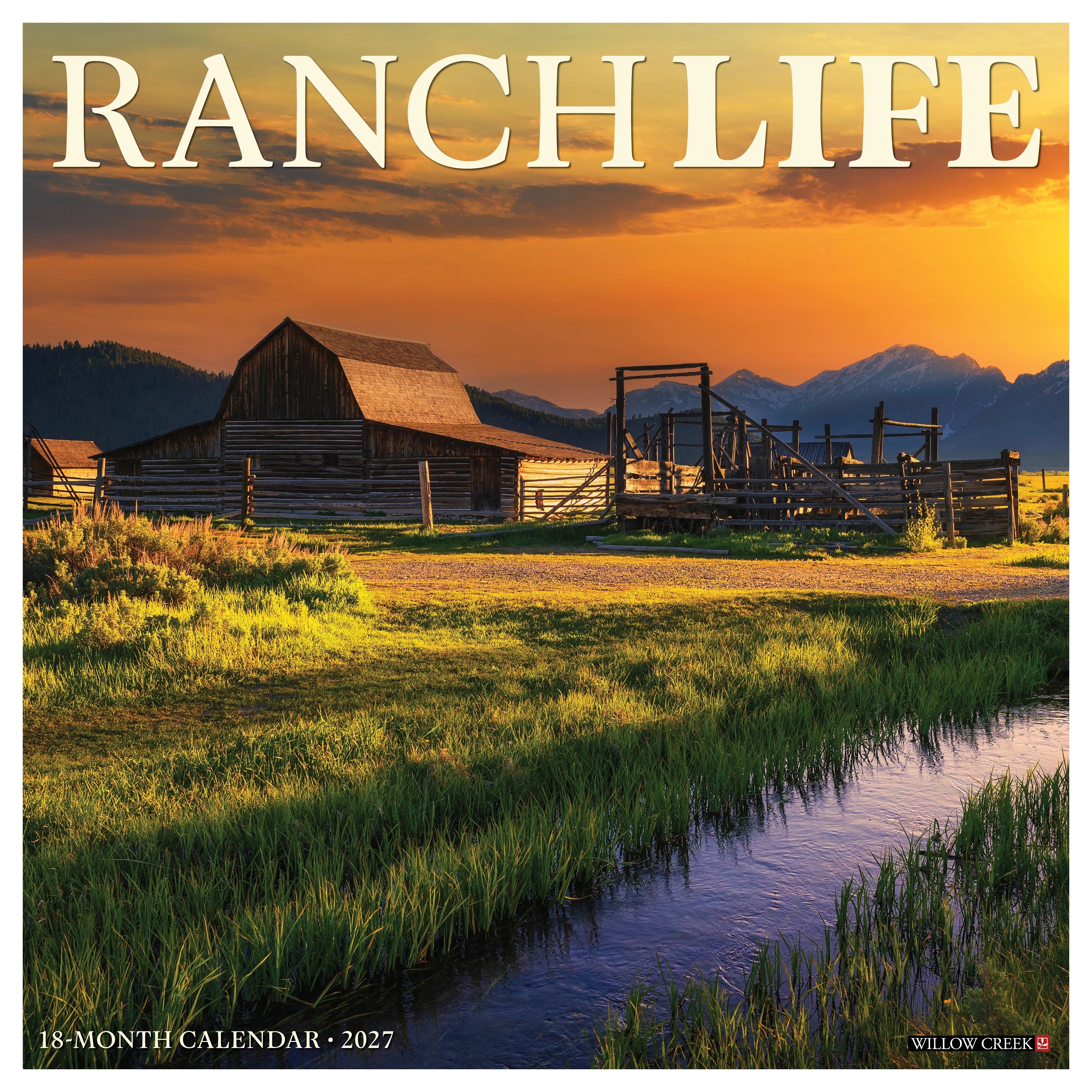 2027 Ranchlife Wall Calendar 12X12 20 9781549262012
