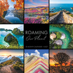 2027 Roaming Our Planet Wall Calendar 12X12 20 9781549262050