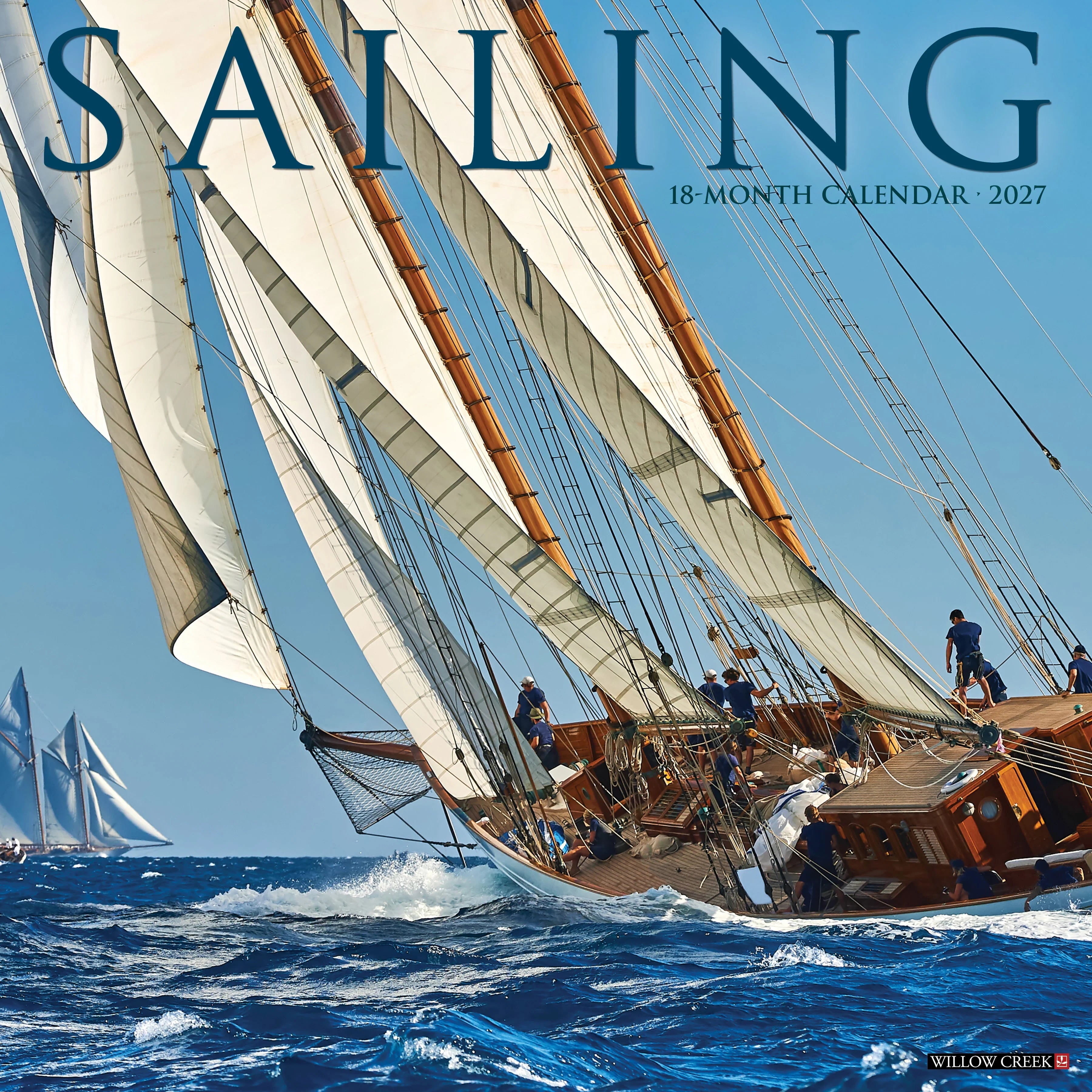 2027 Sailing Wall Calendar 12X12 20 9781549262128