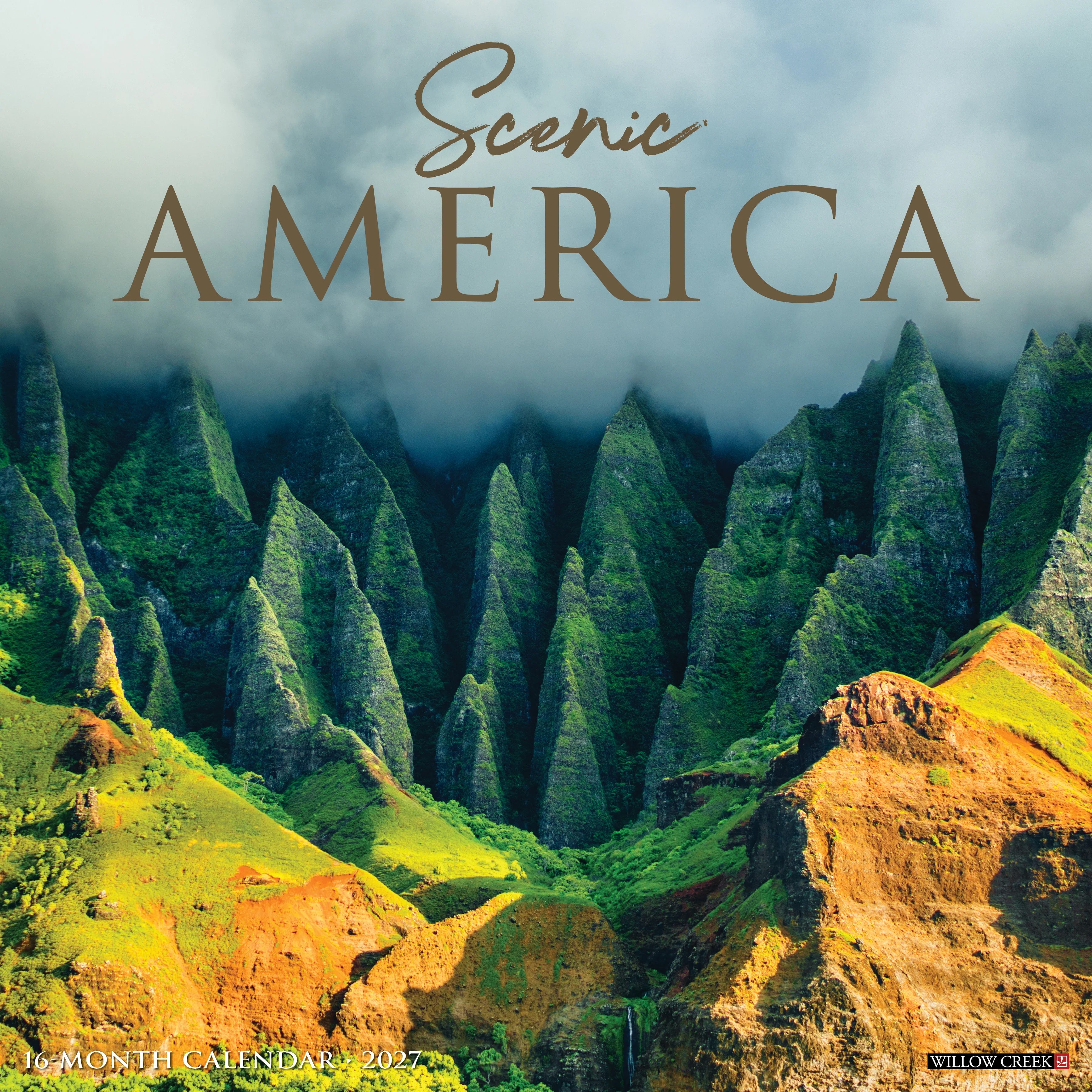 2027 Scenic America Wall Calendar 12X12 20 9781549262166