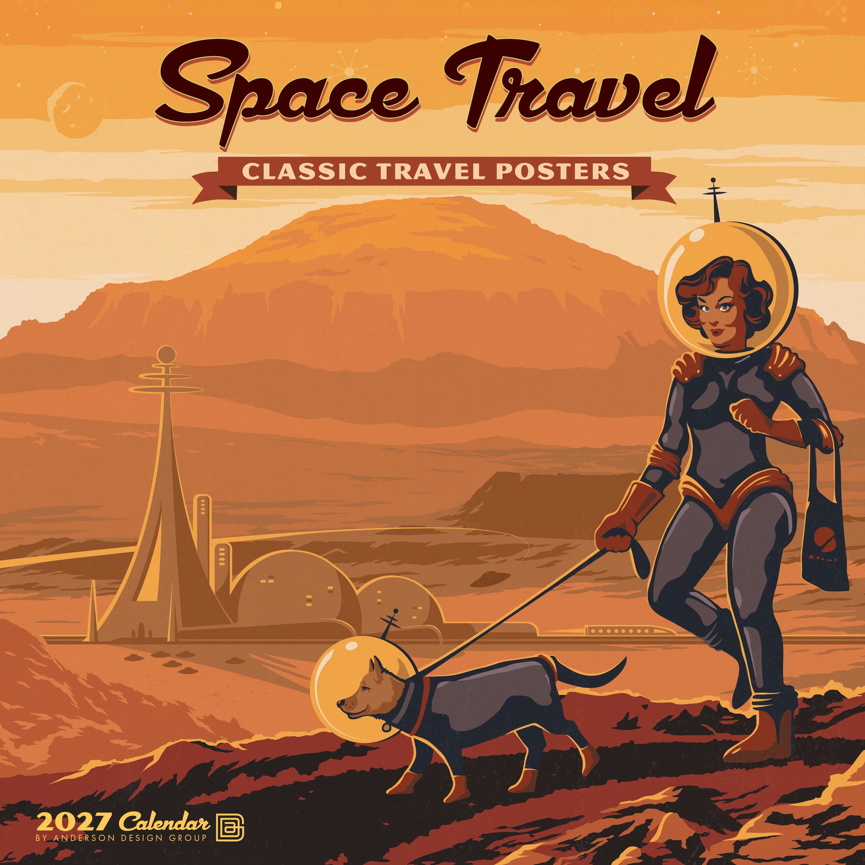 2027 Space Travel (ADG) Wall Calendar 12X12 20 9781549262432