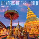 2027 Wonders of the World Wall Calendar 12X12 20 9781549263057