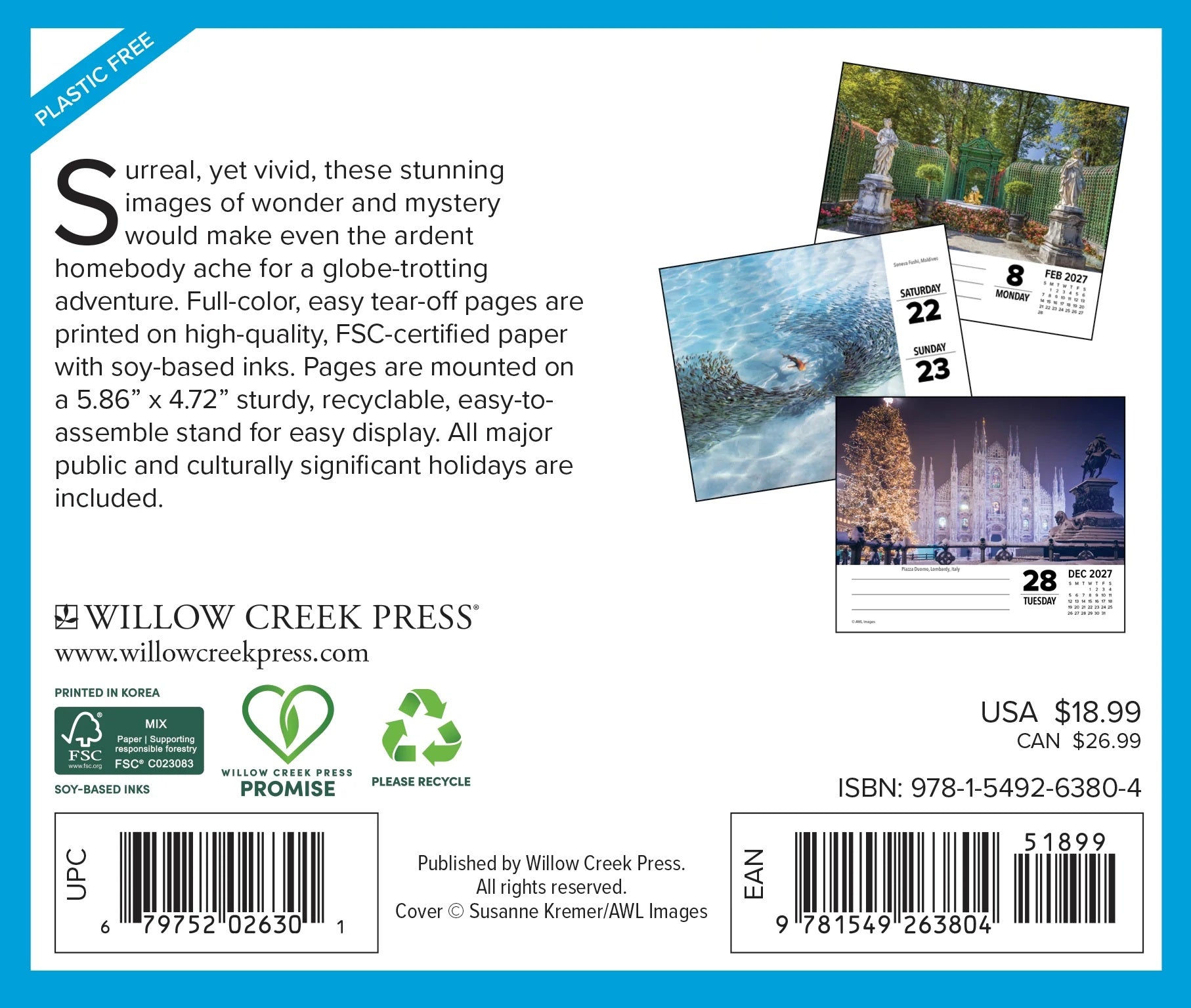 2027 Travel Junkie Daily Boxed Calendar 20 9781549263804_5164d8fc-2ba9-42c0-b4cc-e054459063bb