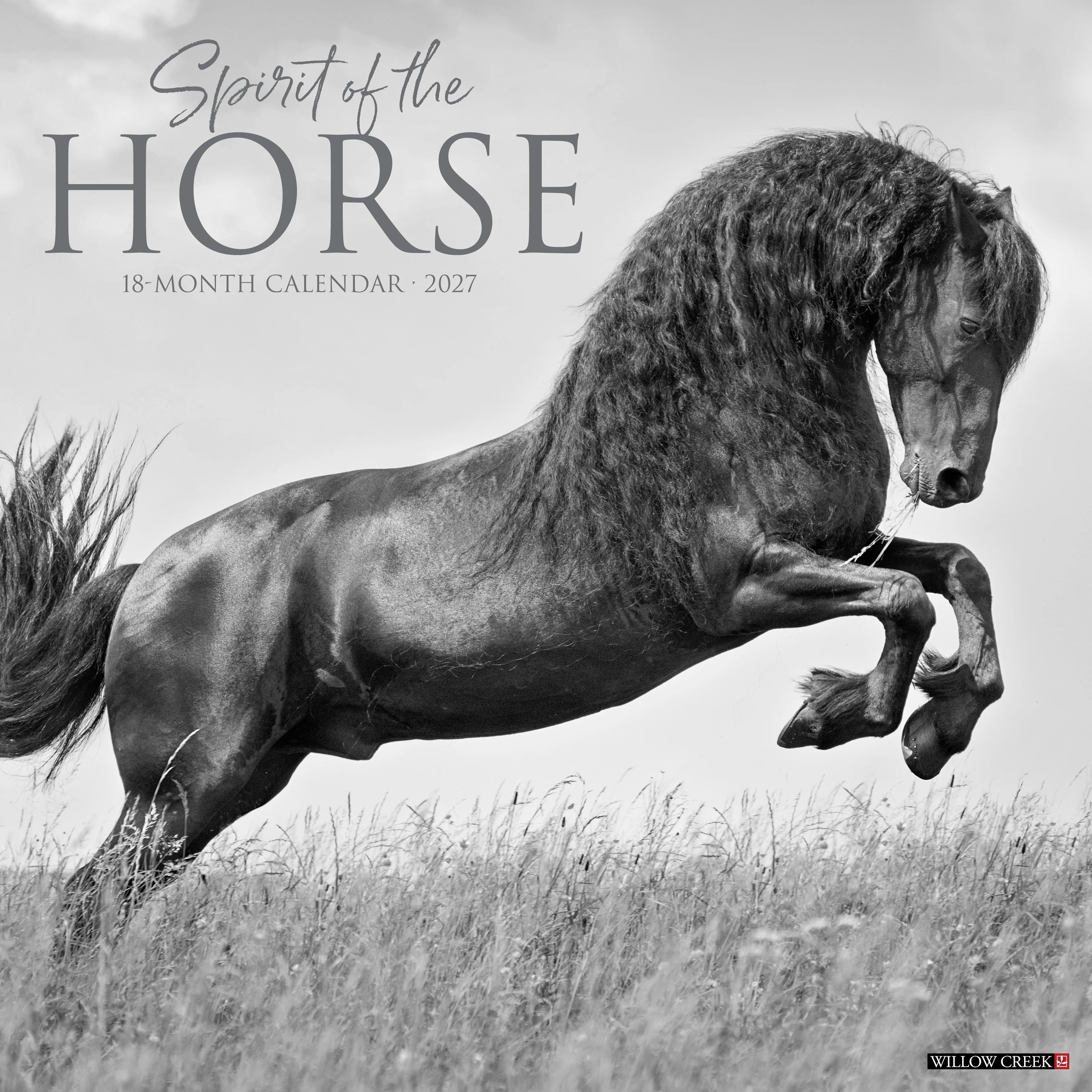 2027 Spirit of the Horse Wall Calendar 12X12 20 9781549265389