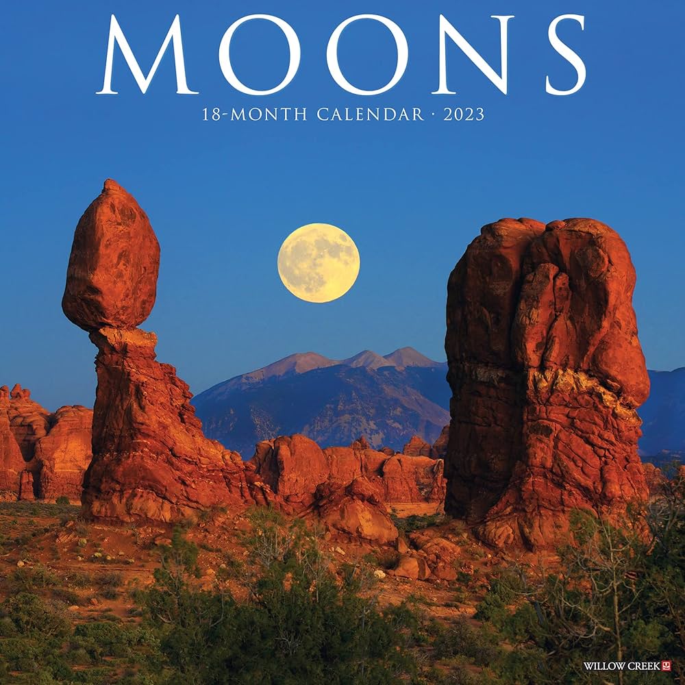 Moons 2023 Wall Calendar - Willow Creek Press 978154926878