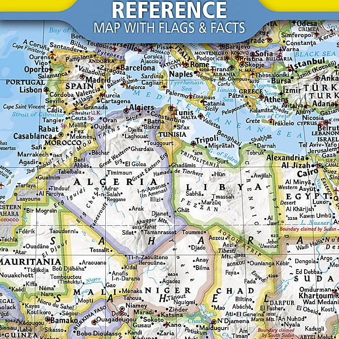 National Geographic World Map (Folded With Flags And Facts 20 9781566958080_d991b2f8-b933-4a2d-8e07-f41eb575008f