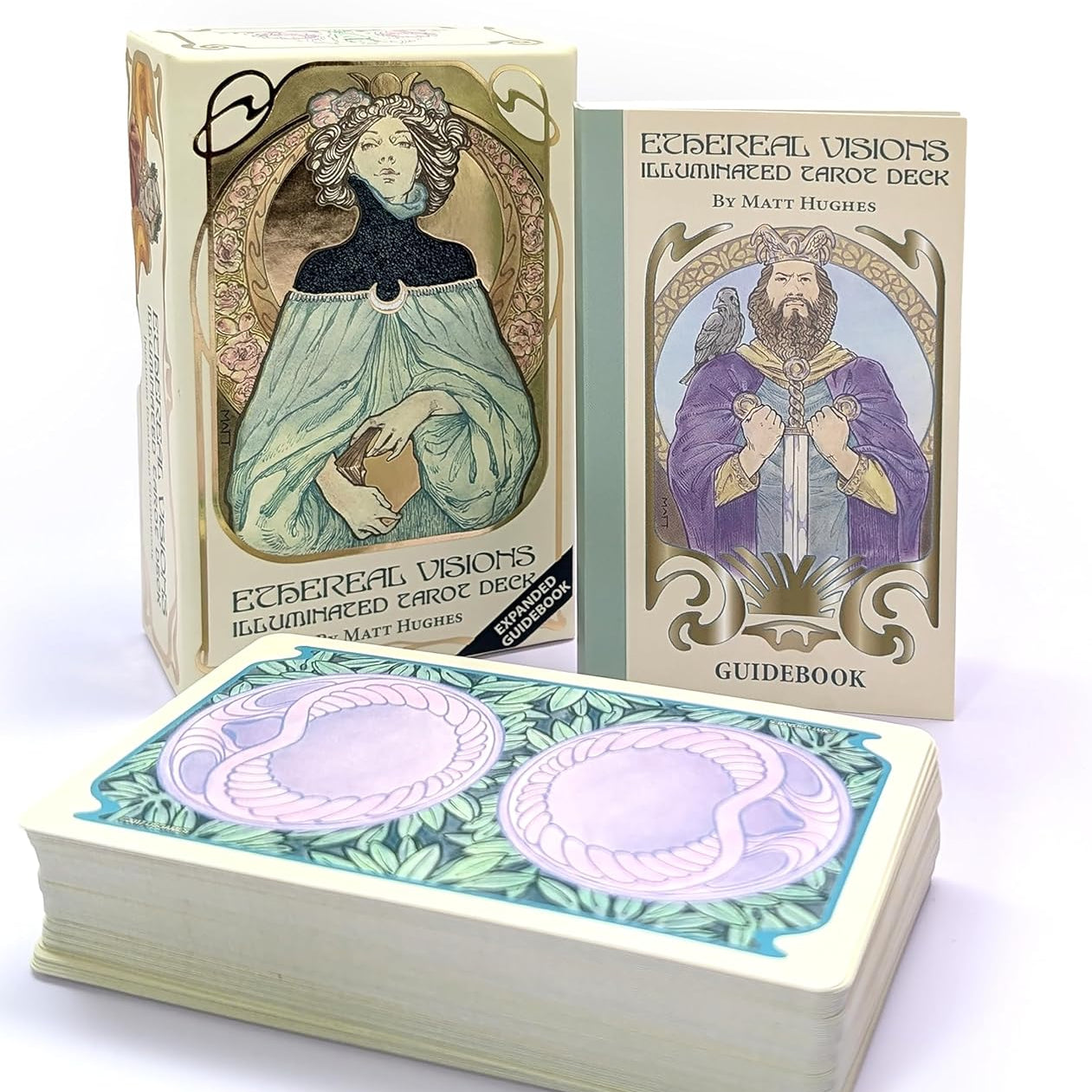 Ethereal Visions Illuminated Tarot Deck by Hughes. Matt 20 9781572819252_1_00298506-4d41-414f-879f-0a9c91f77a5c