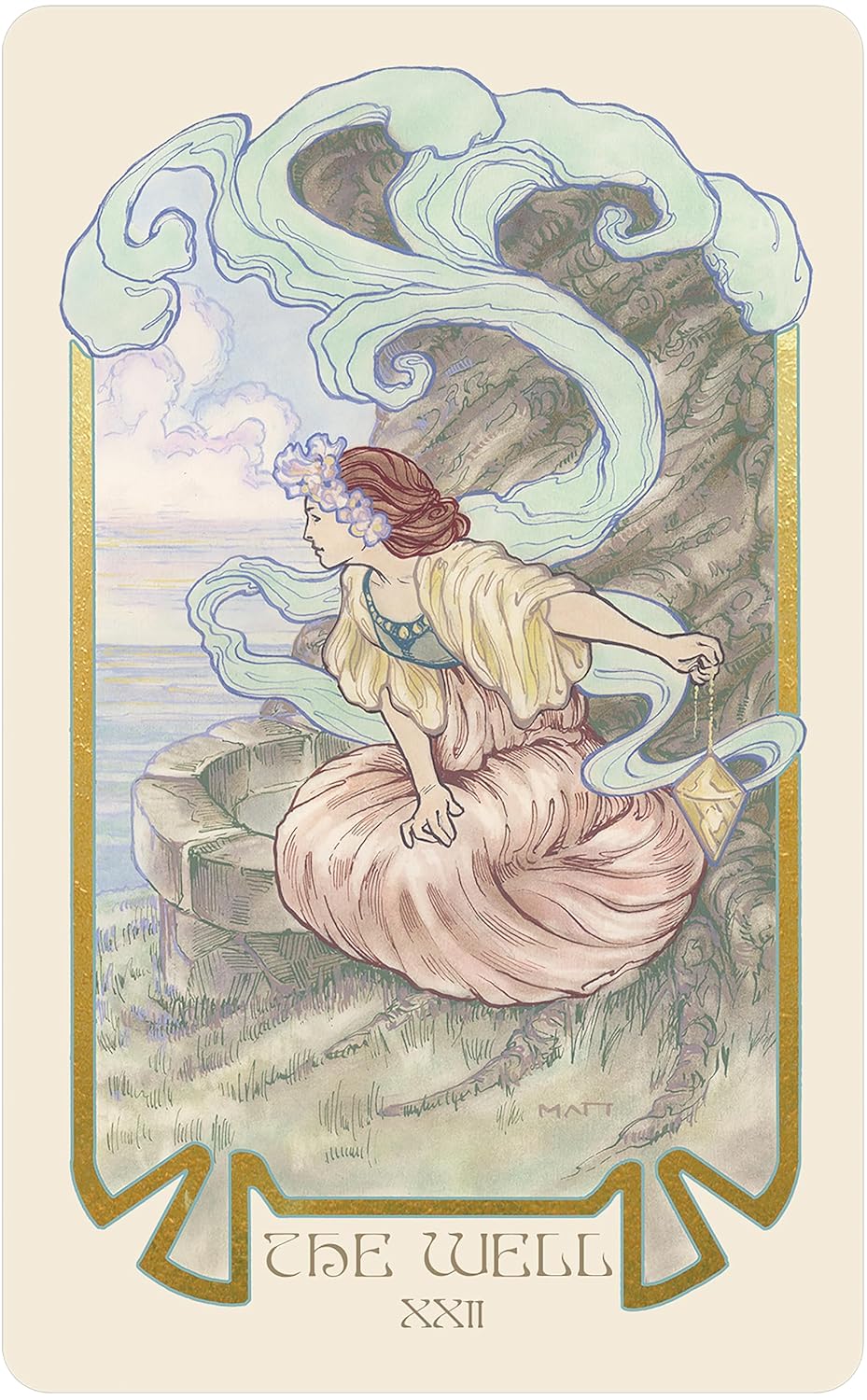 Ethereal Visions Illuminated Tarot Deck by Hughes. Matt 20 9781572819252_5