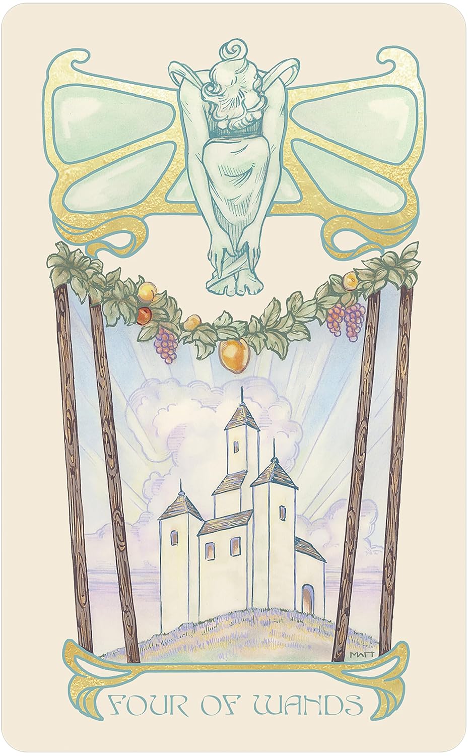 Ethereal Visions Illuminated Tarot Deck by Hughes. Matt 20 9781572819252_6