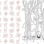 Sweet & Spooky Coloring by Wilson. Kitty Willow 9781577155096_3