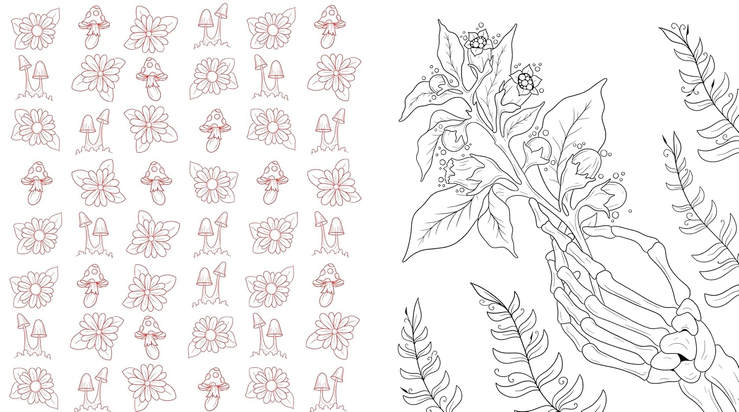 Sweet & Spooky Coloring by Wilson. Kitty Willow 9781577155096_5