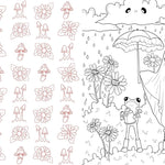 Sweet & Spooky Coloring by Wilson. Kitty Willow 9781577155096_6