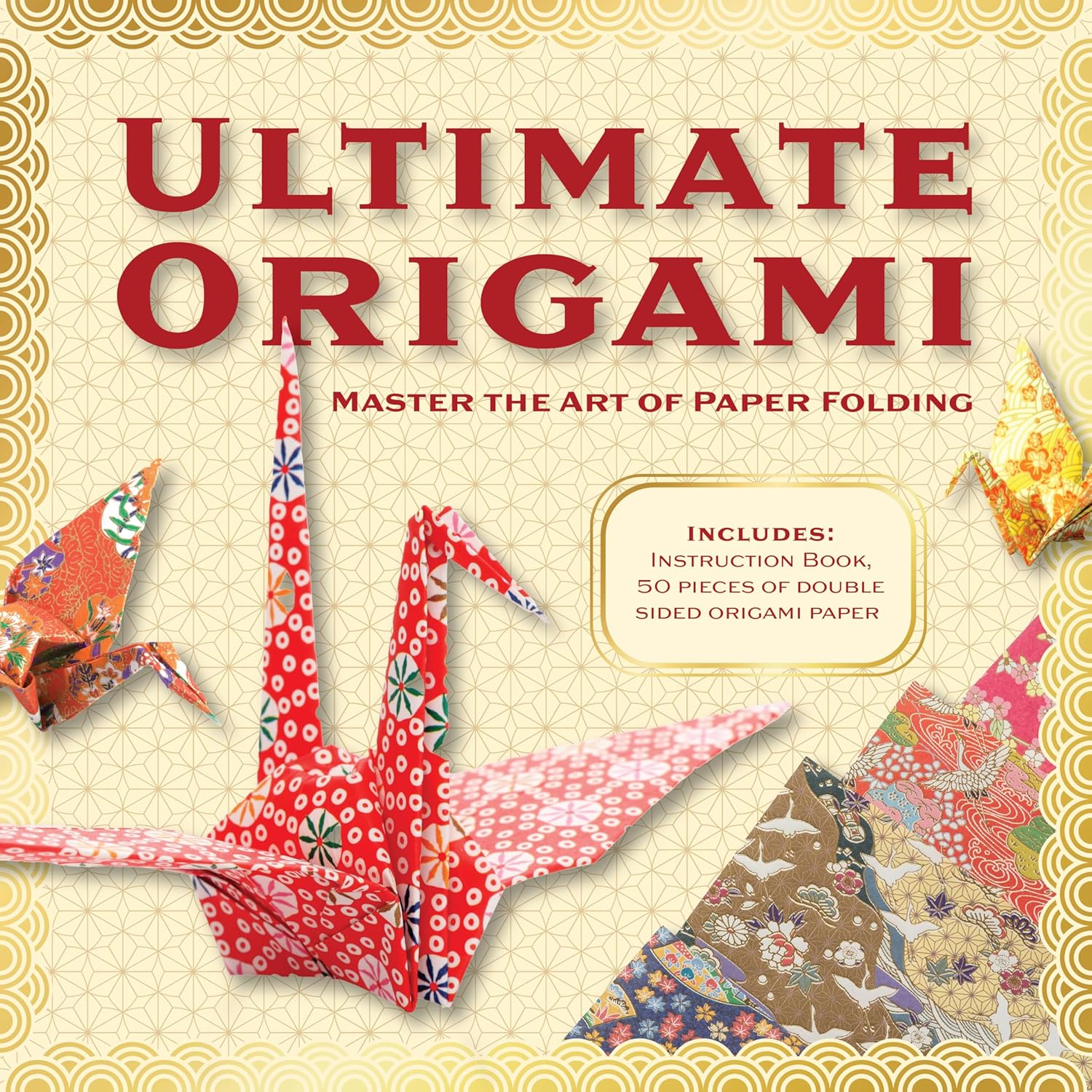 The Ultimate Origami Kit by Editors Of Chartwell Books 9781577156116