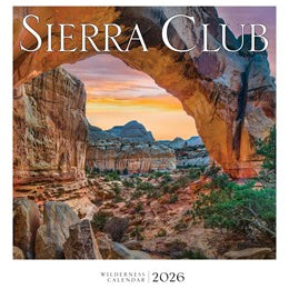 2026 Sierra Club Wilderness Wall Calendar - Sierra Club 9781578052455