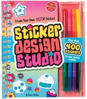 Sticker Design Studio by Klutz 9781591749356_2fa4a563-f06f-401b-8c5a-1d080f332c42