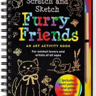 Scratch And Sketch Furry Friends -Peter Pauper Press 9781593597788_112b2b51-dbca-4b4c-829f-b50c713b9aba