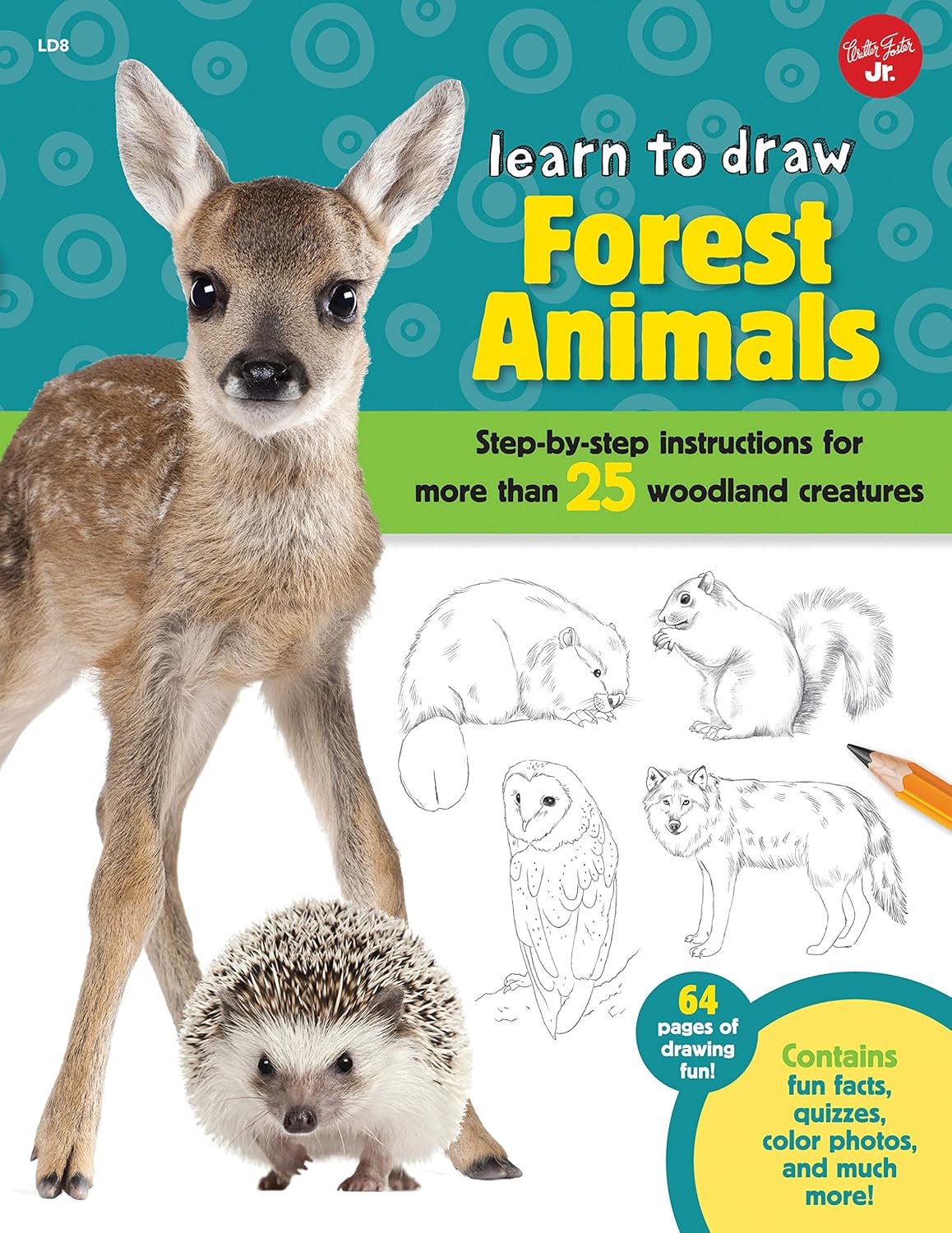 Learn To Draw Forest Animals - Cuddy. Robbin 30 9781600584824_de7d3d6b-1b33-4f9e-ab4e-aa1c22d84805