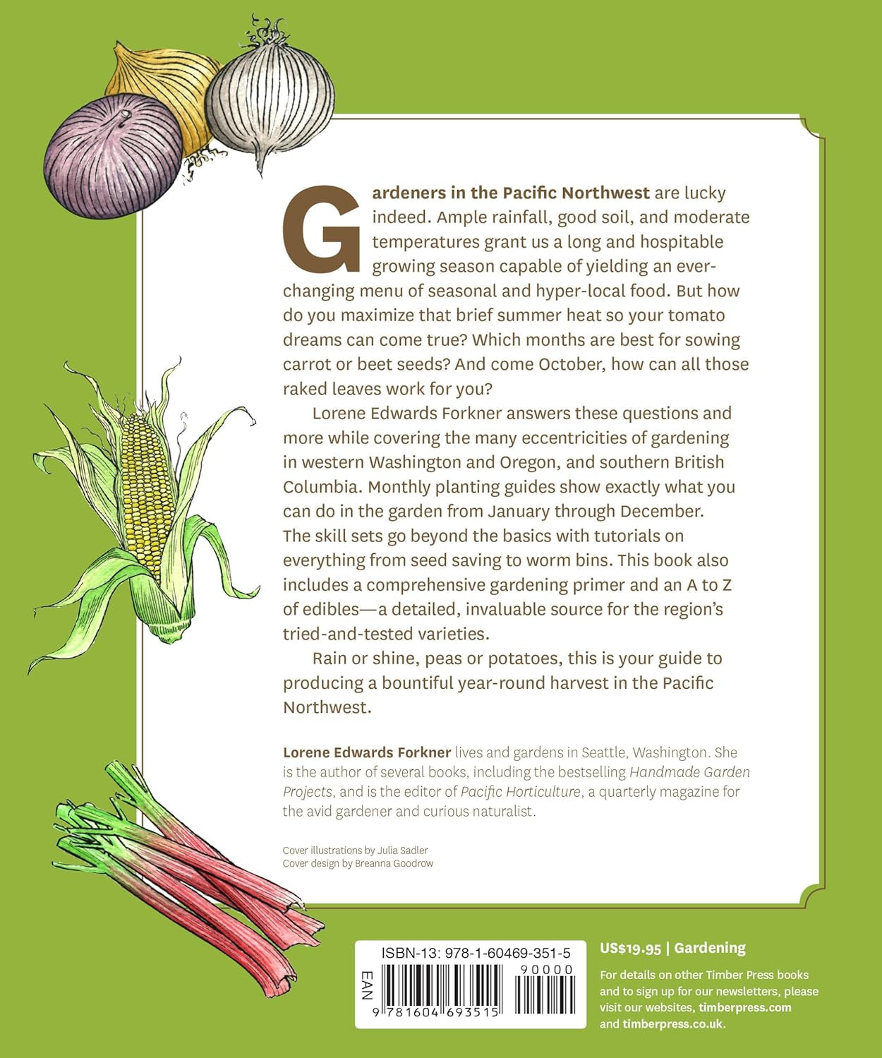 The Timber Press Guide To Vegetable Gardening In The Pacific Northwest by Edward 9781604693515_1