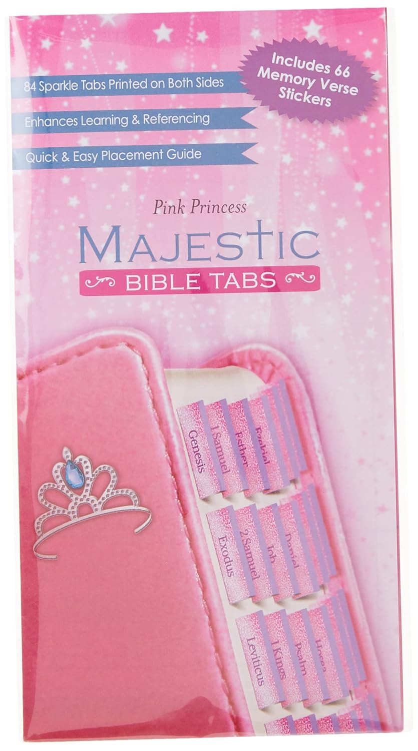 Princess Majestic Bible Tabs by Claire. Ellie 20 9781609365738
