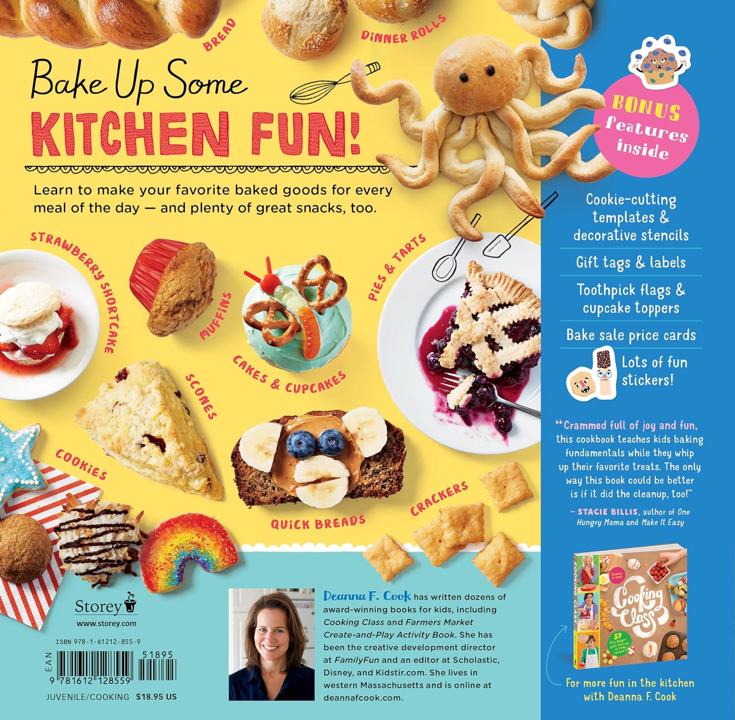 Baking Class 50 Recipes Kids Will Love To Bake by Deanna Cook by Cookbook 9781612128559_1
