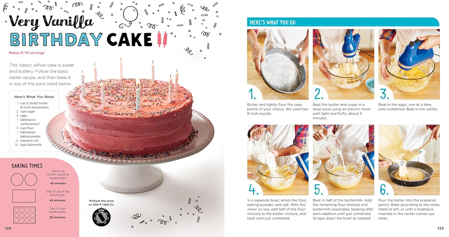 Baking Class 50 Recipes Kids Will Love To Bake by Deanna Cook by Cookbook 9781612128559_7