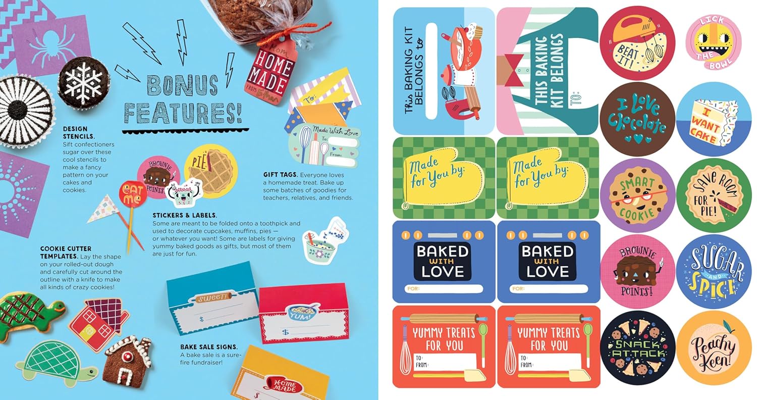 Baking Class 50 Recipes Kids Will Love To Bake by Deanna Cook by Cookbook 9781612128559_8