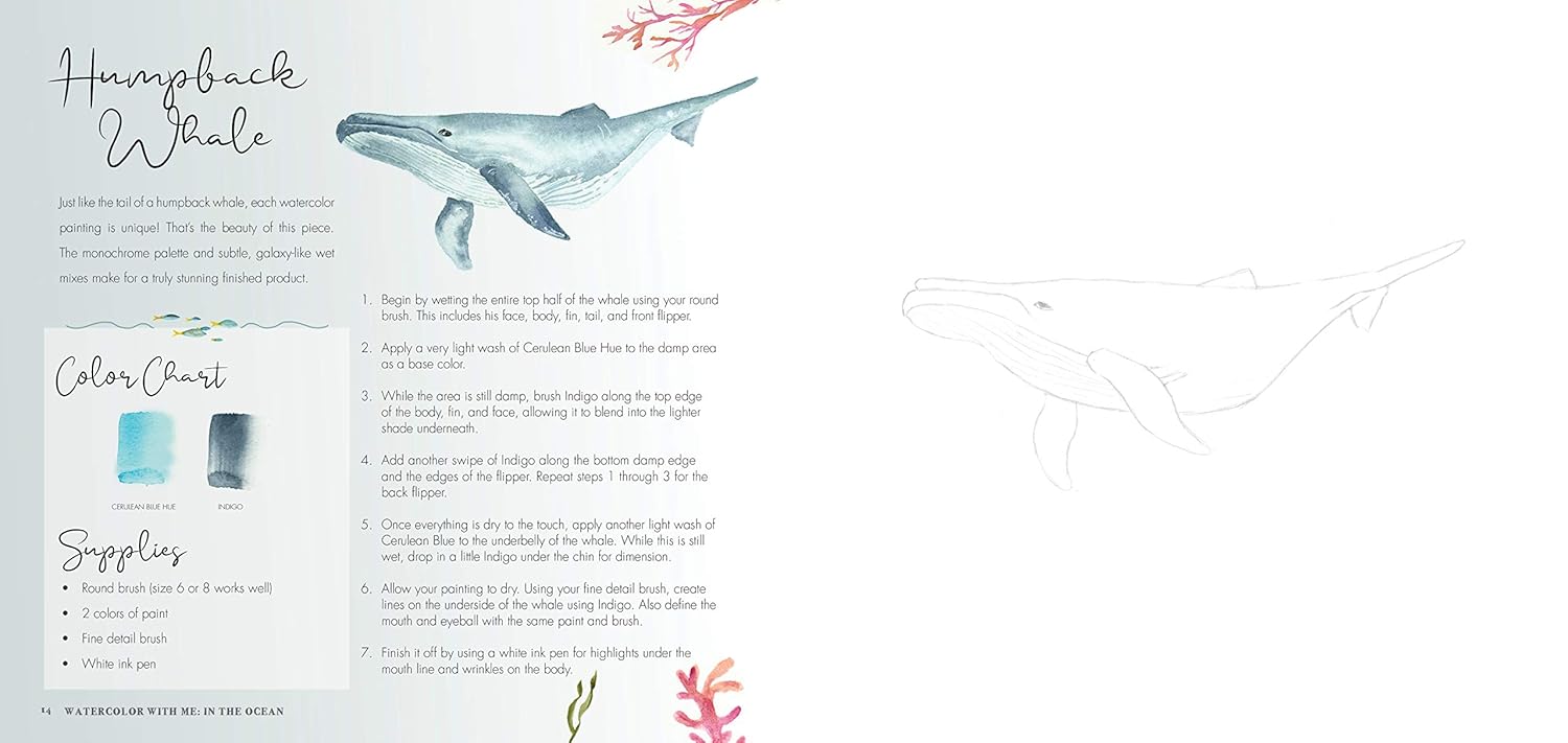 Watercolor With Me In The Ocean - Fox. Dana 20 9781624148576_3