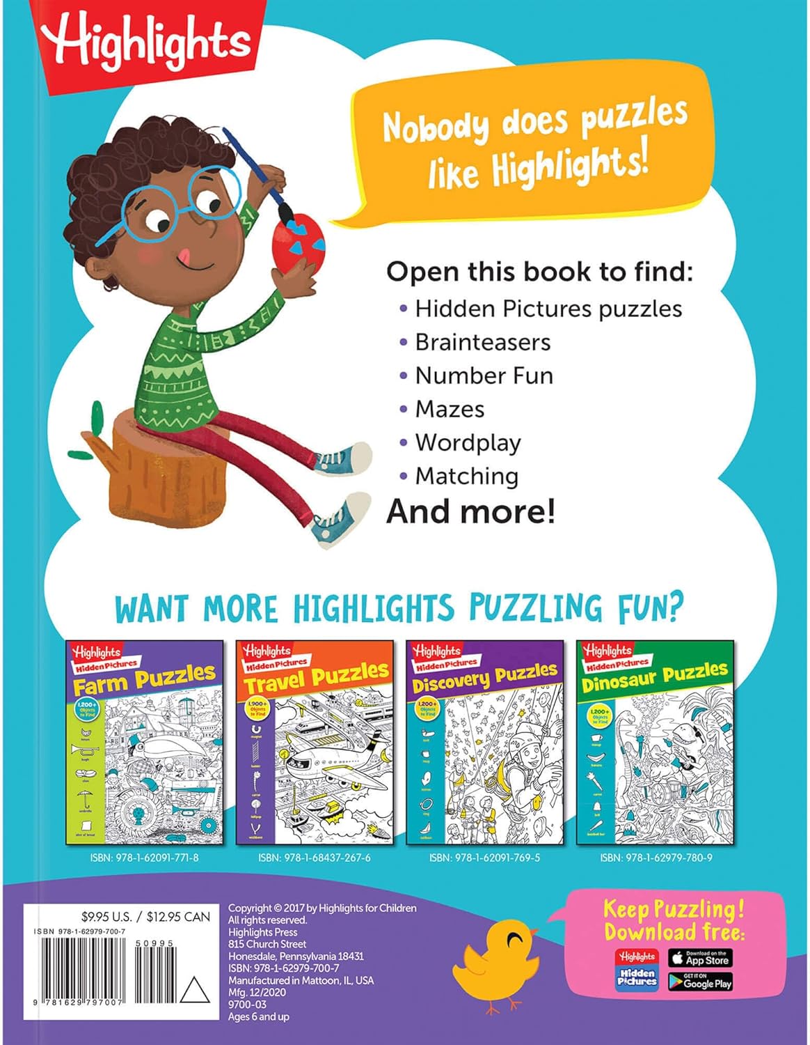 Easter Puzzles: Puzzlemania by Highlights 20 9781629797007_1