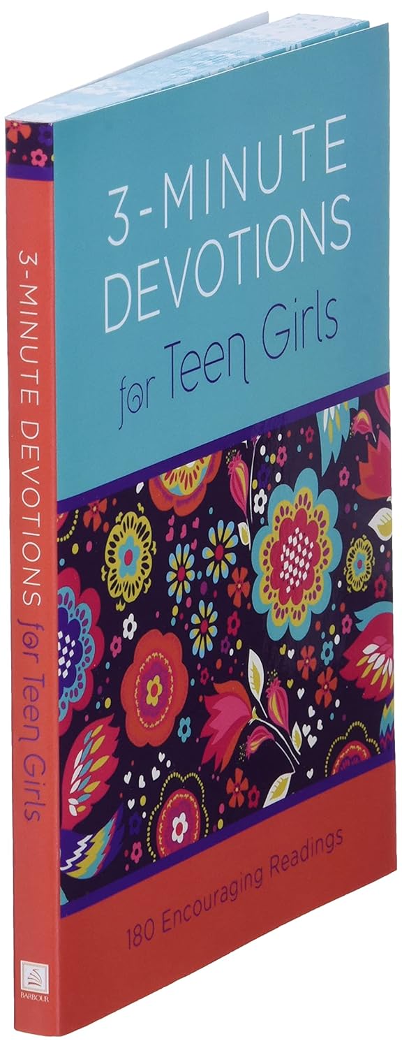 3-Minute Devotions For Teen Girls by Frazier. April 9781630588564_2