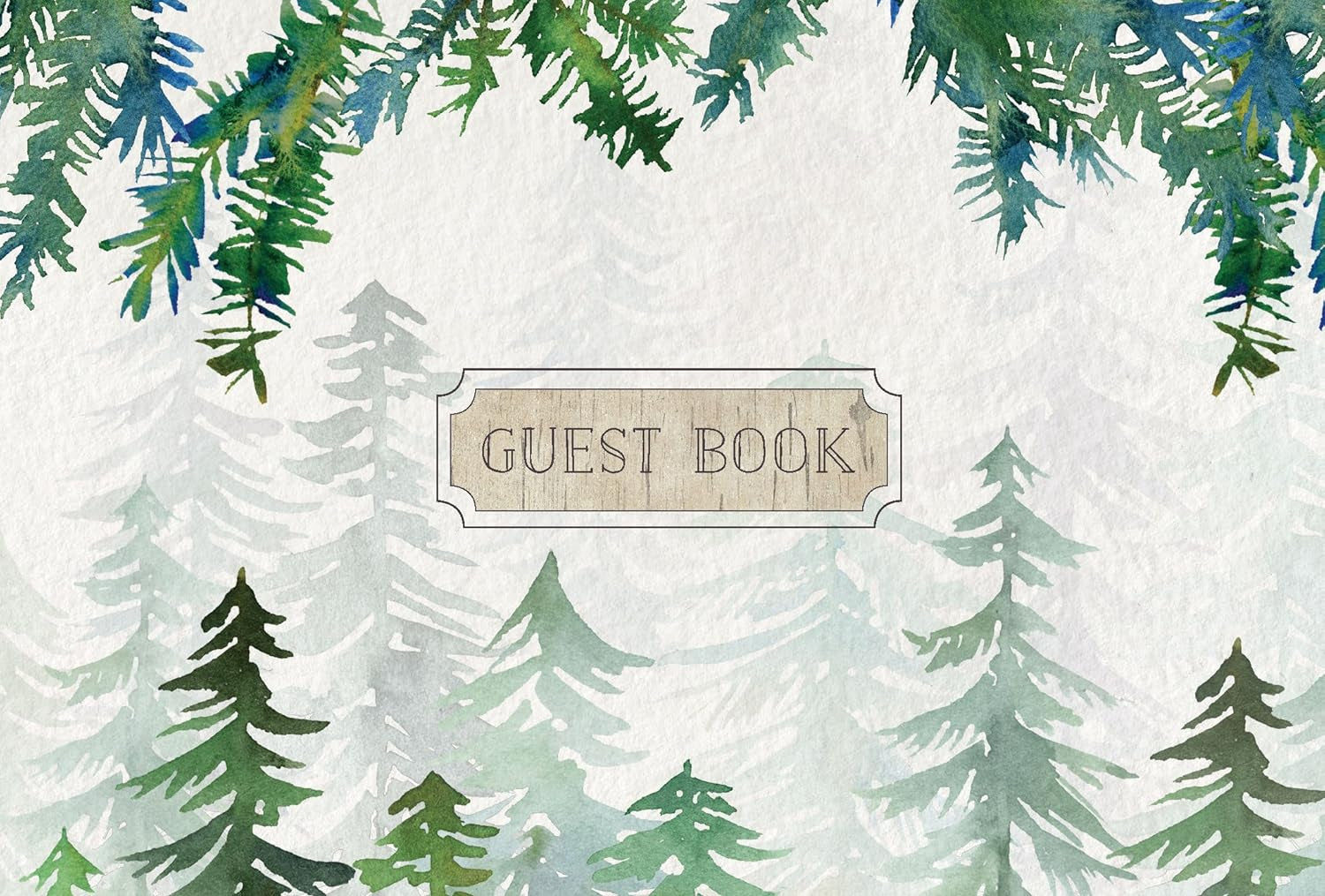 Guest Book Cabin Edition - Editors Of Rock Point 9781631065927