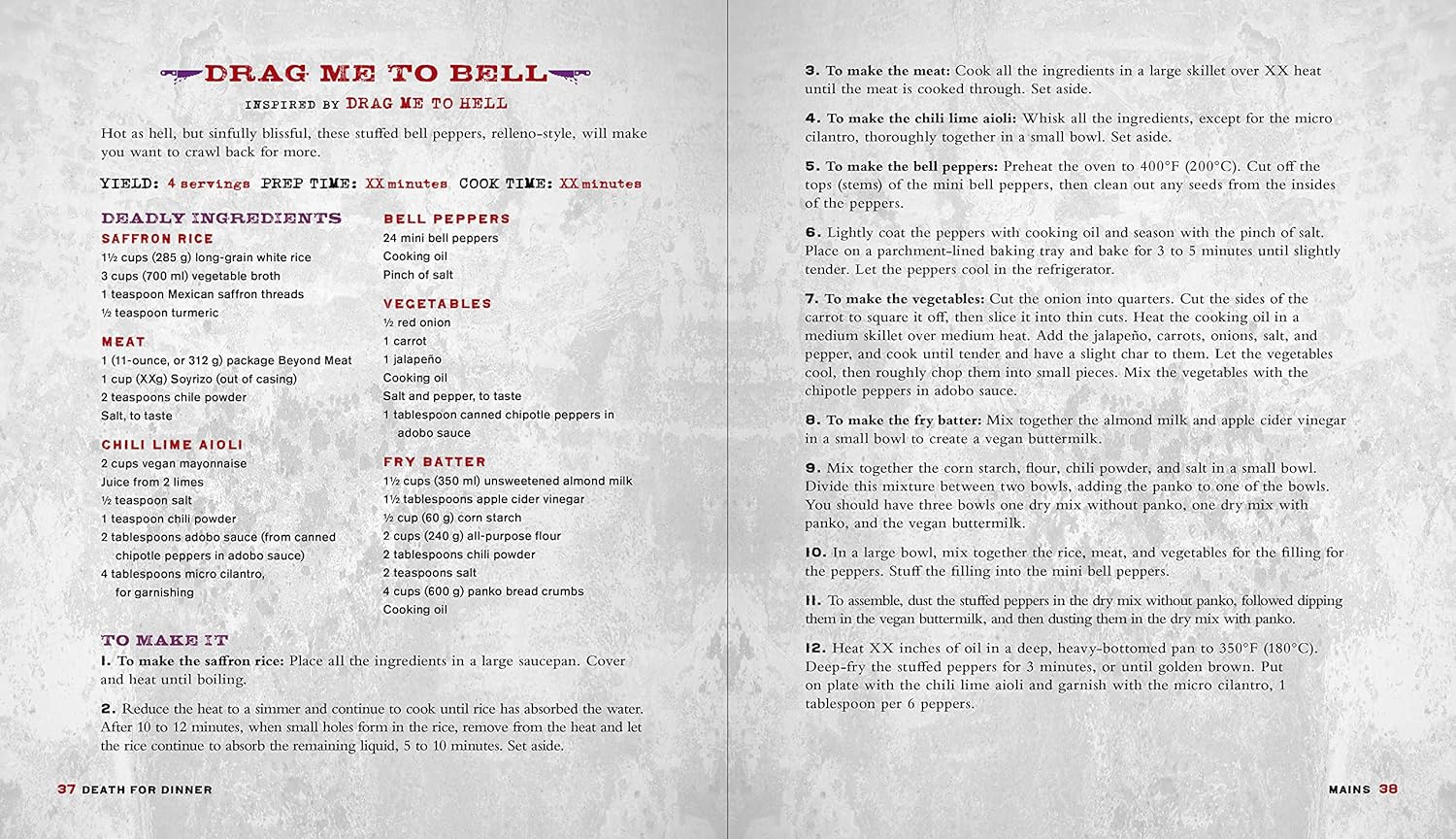 Death For Dinner Cookbook by Neil. Zach 9781631067853_2