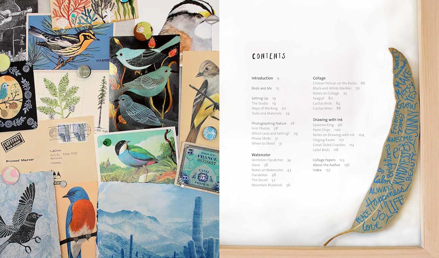 Birds In Watercolor, Collage, And Ink - Zlatkis. Geninne D. 30 9781631594755_1