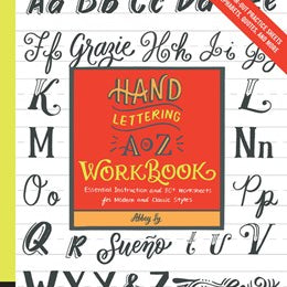 Hand Lettering A To Z Workbook - Sy. Abbey 30 9781631596278
