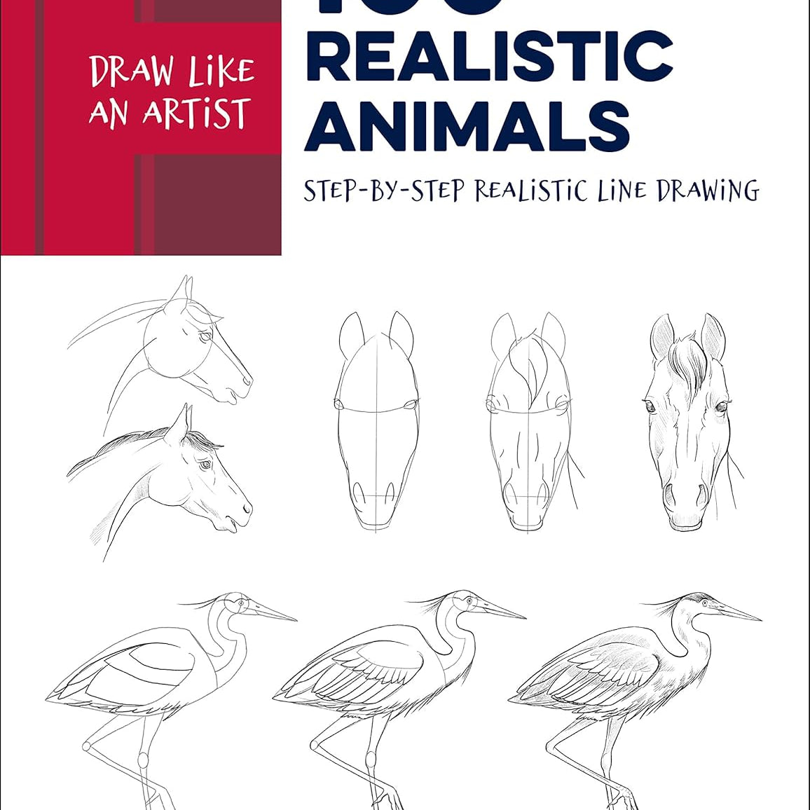 Draw Like An Artist: 100 Realistic Animals - Washburn. Melissa 9781631598197_509ab2a6-87bc-492d-8a59-d4e51ff3ac88