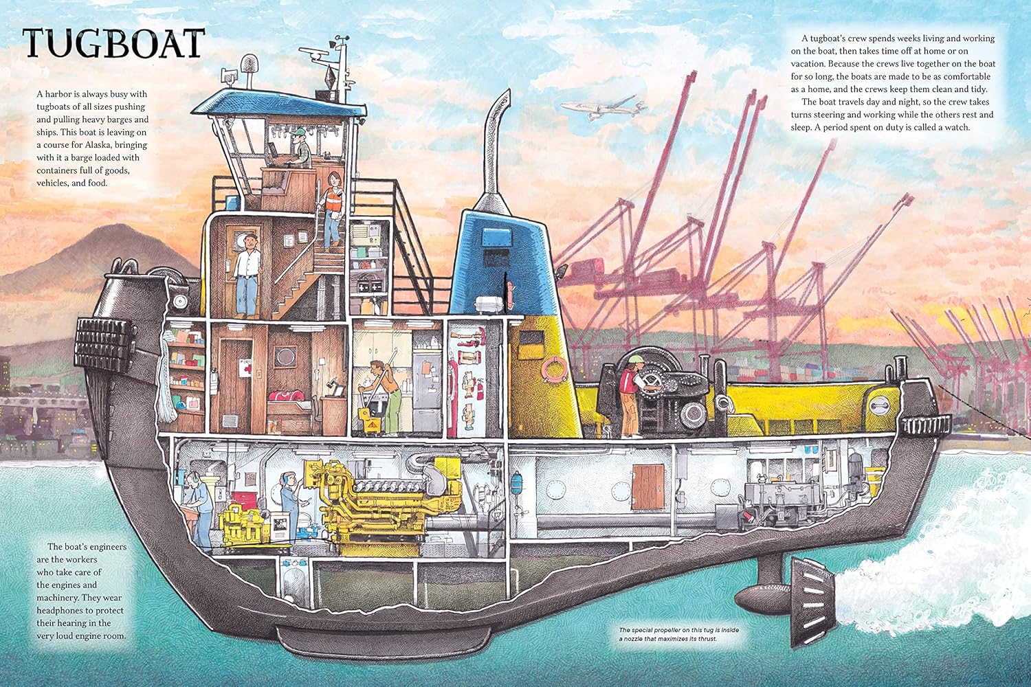 Working Boats: An Inside Look At Ten Amazing Watercraft by Crestodina. Tom 9781632172594_5