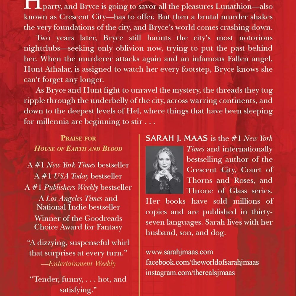 House Of Earth And Blood by Maas. Sarah J 9781635577020_1