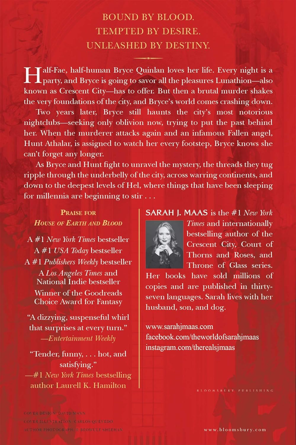 House Of Earth And Blood by Maas. Sarah J 9781635577020_1