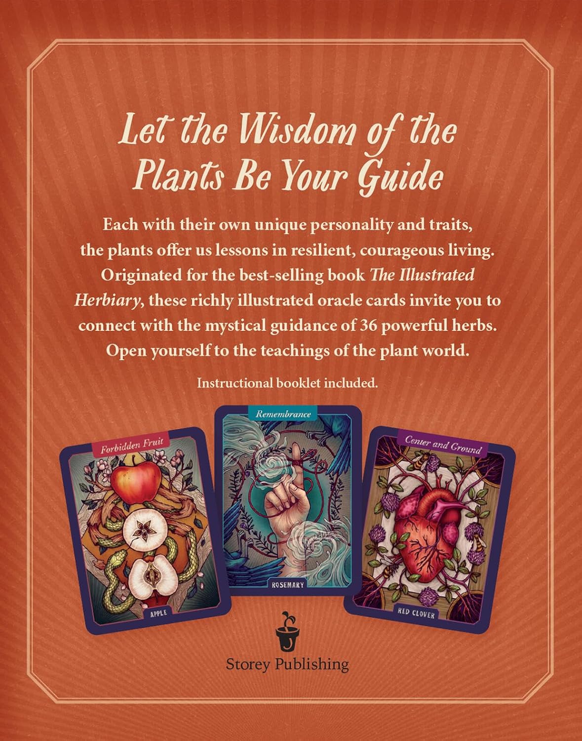 The Illustrated Herbiary Oracle Cards by Toll. Maia 9781635864854_1
