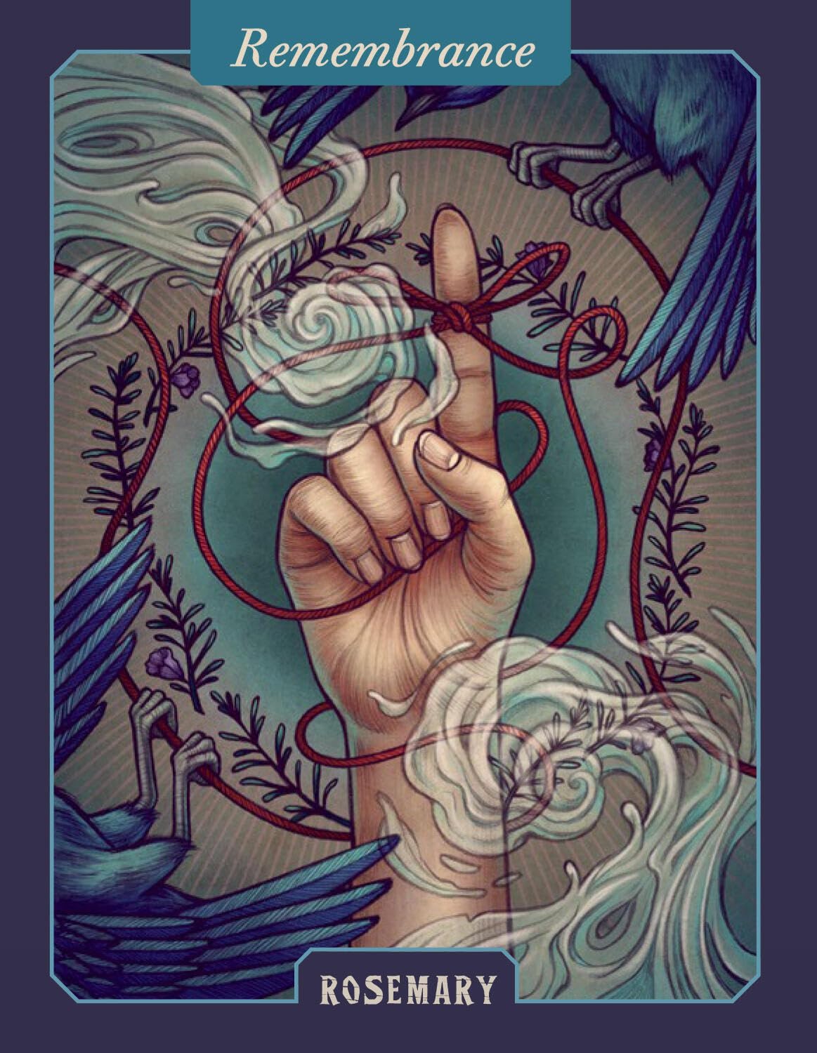 The Illustrated Herbiary Oracle Cards by Toll. Maia 9781635864854_7