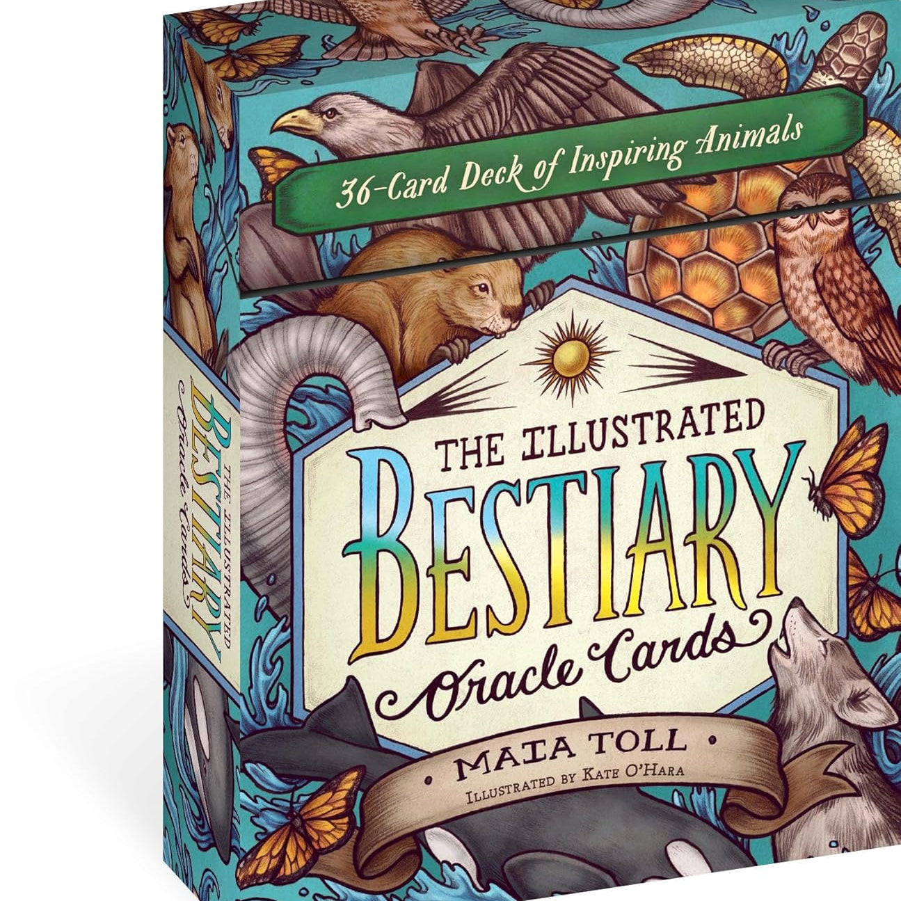 The Illustrated Beastiary Oracle Cards by Toll. Maia; O'Hara. Kate 9781635864861