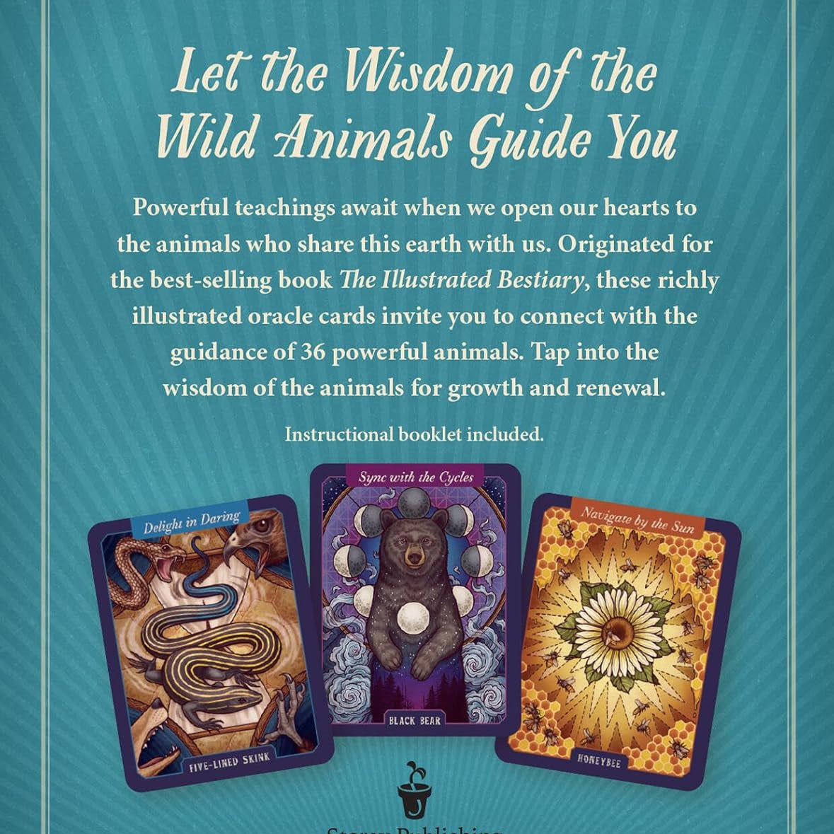 The Illustrated Beastiary Oracle Cards by Toll. Maia; O'Hara. Kate 9781635864861_1