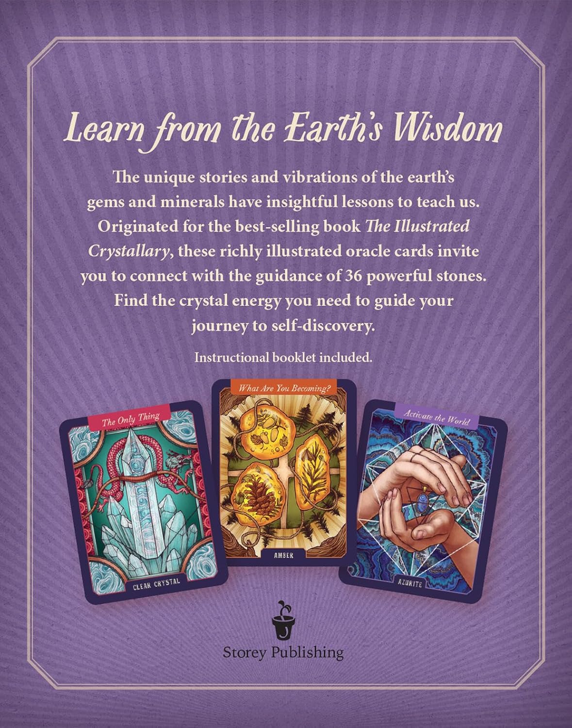 The Illustrated Crystallary Oracle Cards by Toll. Maia; O'Hara. Kate 9781635864878_1