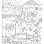Garden Relaxation Color By Number For Adults by Rockridge Press 9781638079392_1