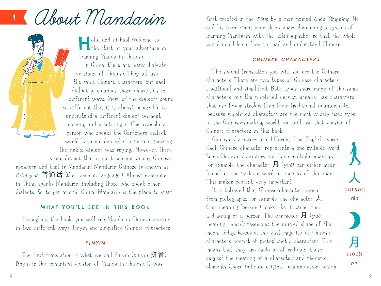My First Book Of Mandarin by Tsai. Timothy 9781638190462_1