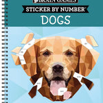 Dogs Sticker-By-Number by Brain Games 20 9781639380893