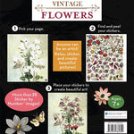 Vintage: Flowers (Sticker-By-Number) by Brain Games 20 9781639382309